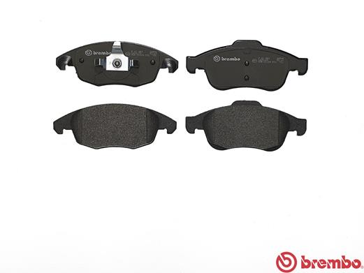 BREMBO P 61 083 - Комплект тормозных колодок, дисковый тормоз PRIME LINE