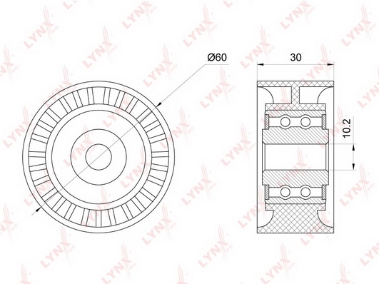 Обводной ролик ГРМ