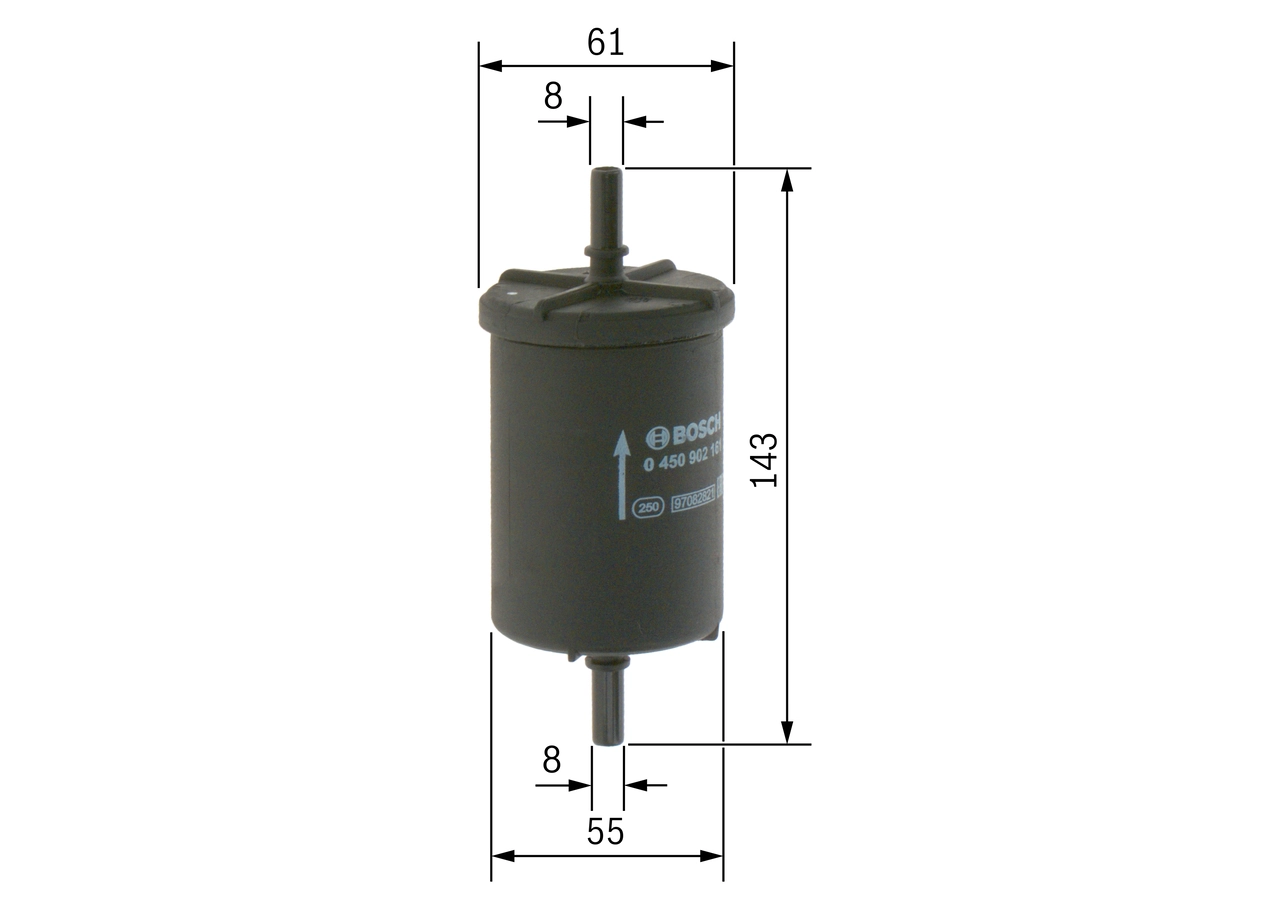 BOSCH 0 450 902 161 - Топливный фильтр
