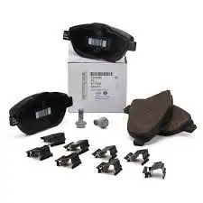 OPEL 1617293780 - КОЛОДКИ ТОРМОЗНЫЕ ПЕРЕДНИЕ