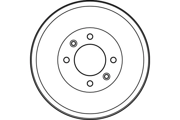 TRW DB4096 - Тормозной барабан