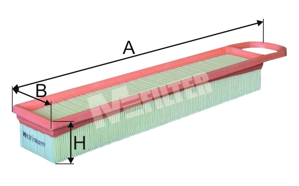 MFILTER K 7004 - Воздушный фильтр