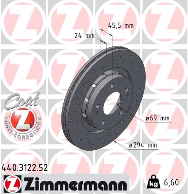 Тормозной диск SPORT BRAKE DISC Z