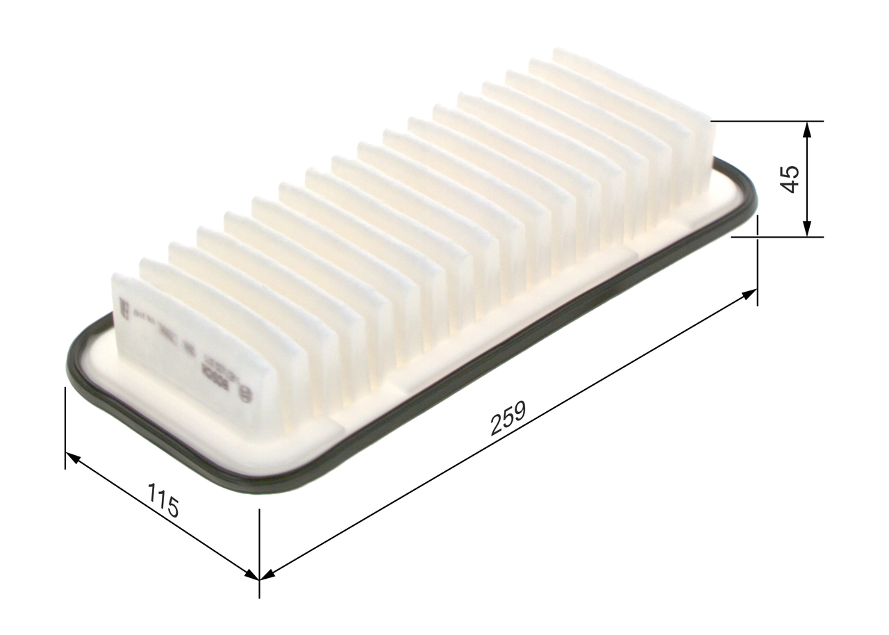 BOSCH 1 457 433 971 - Воздушный фильтр