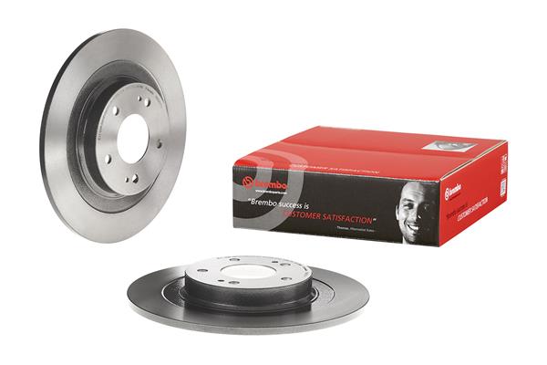 BREMBO 08.N267.11 - Тормозной диск PRIME LINE - UV Coated