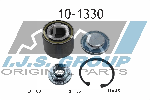 IJS GROUP 10-1330 - Комплект подшипника ступицы колеса Technology & Quality