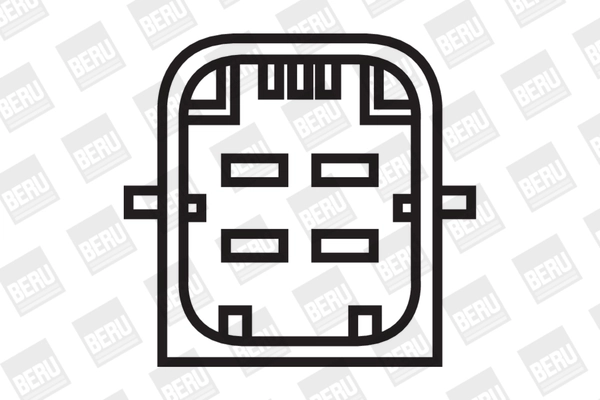 BERU ZS348 - Катушка зажигания