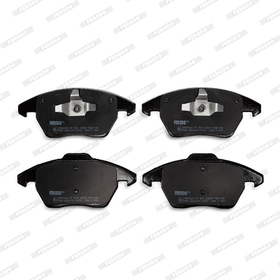 FERODO FDB1728 - Комплект тормозных колодок, дисковый тормоз FUSE+ Technology