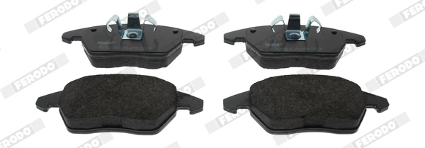 FERODO FDB1728 - Комплект тормозных колодок, дисковый тормоз FUSE+ Technology