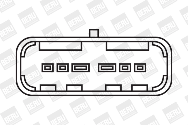 BERU ZS351 - Катушка зажигания