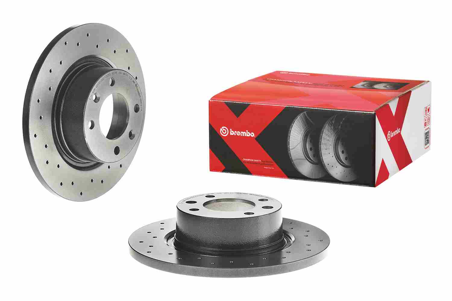 BREMBO 08.8727.1X - Тормозной диск XTRA LINE - Xtra