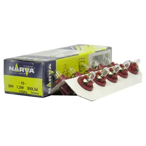 NARVA 17076 - лампа! (8.5d) 24V 1.2W накаливания\
