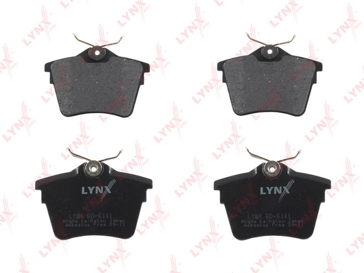 LYNXAUTO BD-6111 - Тормозные колодки 