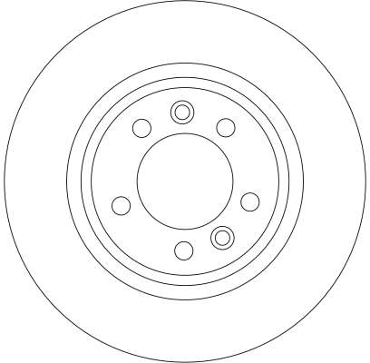 TRW DF4351 - Тормозные диски