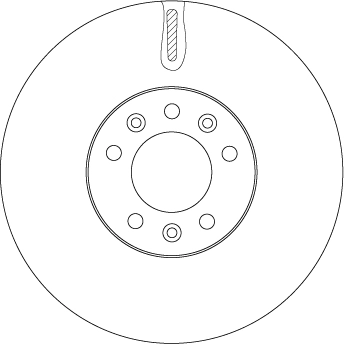 TRW DF4849S - Тормозные диски