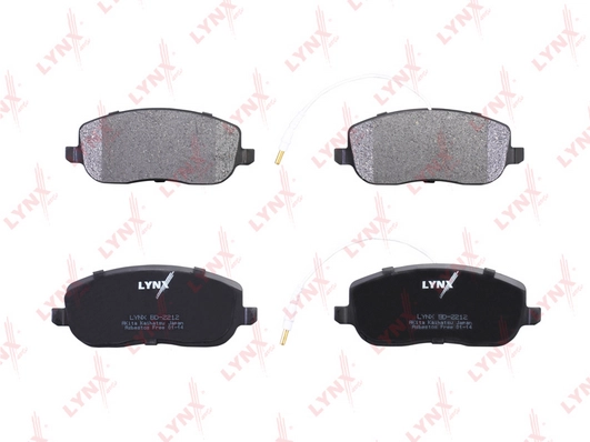 LYNXAUTO BD-2212 - Тормозные колодки 
