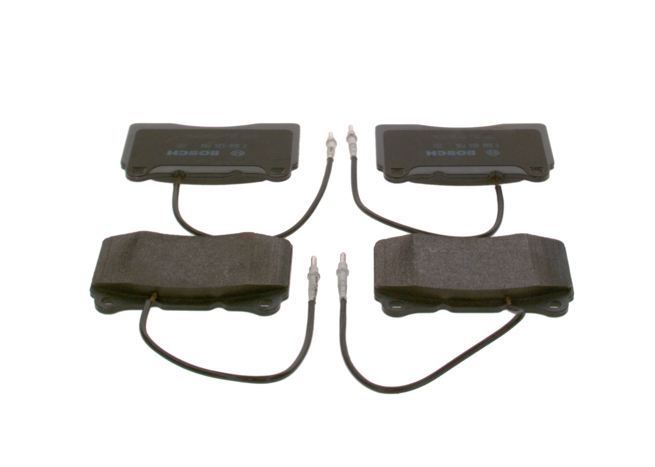 BOSCH 0 986 424 738 - Тормозные колодки 