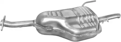 POLMOSTROW 17295 - Глушитель задн часть OPEL: ASTRA F CLASSIC универсал 98-05, ASTRA G универсал 98-04, ASTRA G фургон 99-05