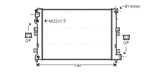 Радиатор охлаждения