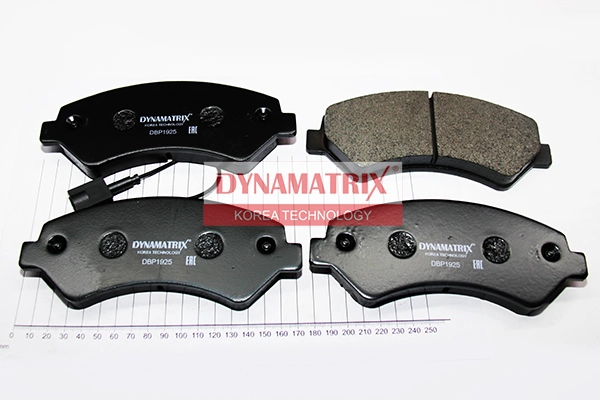 DYNAMATRIX DBP1925 - Тормозные колодки 
