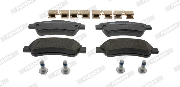 FERODO FVR1927 - Комплект тормозных колодок, дисковый тормоз PREMIER ECO FRICTION