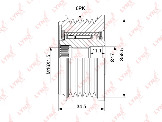 Шкив генератора