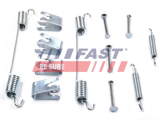 FAST FT32387 - Ремкомплект тормозных колодок ручника