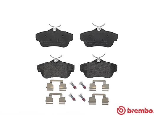 BREMBO P 61 095 - Комплект тормозных колодок, дисковый тормоз PRIME LINE