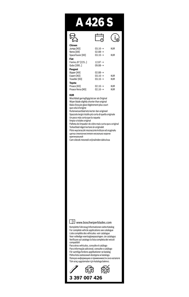 Щетка стеклоочистителя Aerotwin