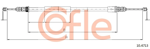 Трос ручника