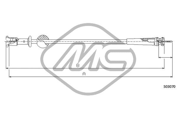 Трос спидометра