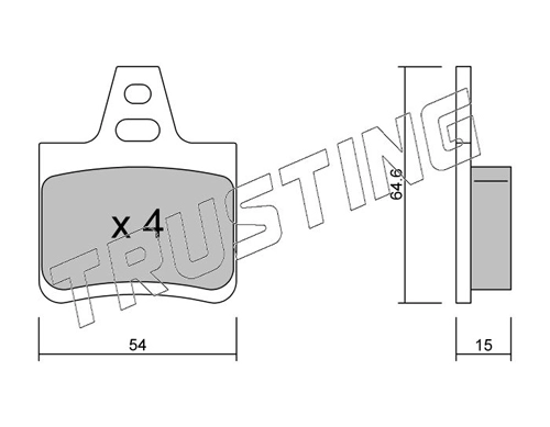 Тормозные колодки 