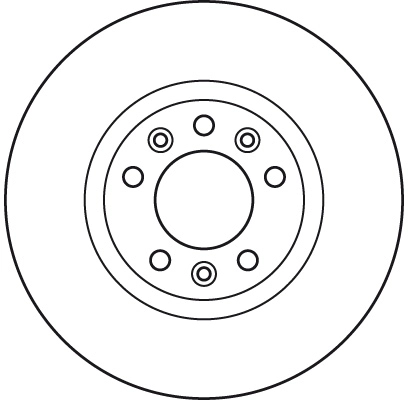 TRW DF6121 - Тормозные диски