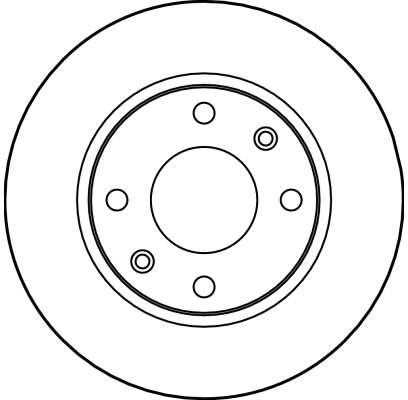 TRW DF2815 - Тормозные диски