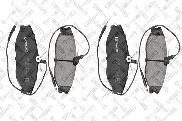 STELLOX 615 004B-SX - Тормозные колодки 