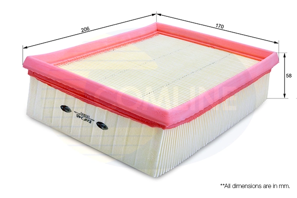 COMLINE EAF346 - Воздушный фильтр