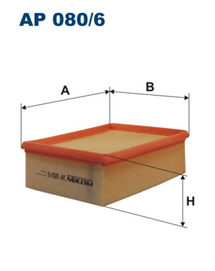 FILTRON AP080/6 - Воздушный фильтр