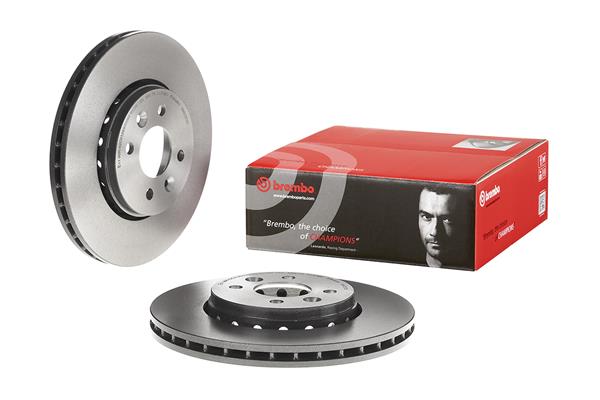 BREMBO 09.A727.31 - Тормозной диск PRIME LINE - UV Coated