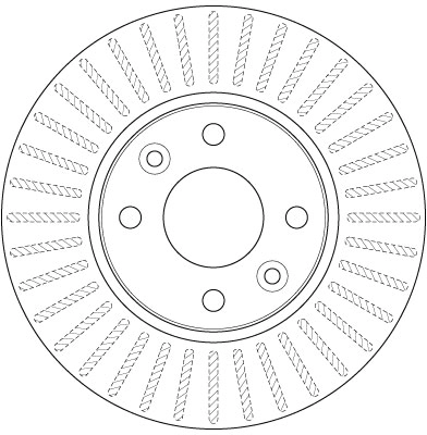 TRW DF6186 - Тормозные диски