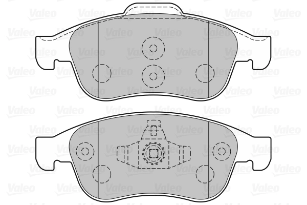Комплект тормозных колодок, дисковый тормоз FIRST