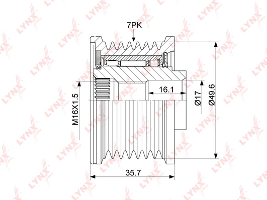 Шкив генератора