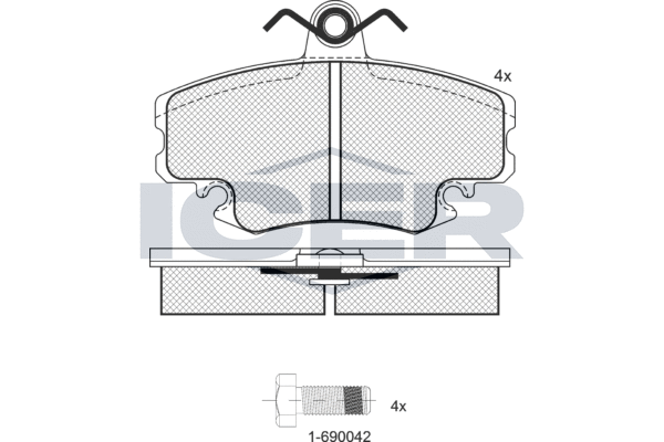 Тормозные колодки 