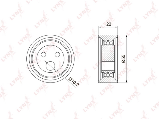 Натяжной ролик ГРМ