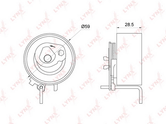 Натяжной ролик ГРМ