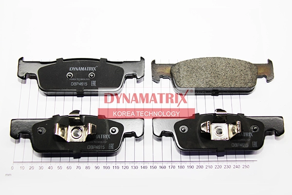 DYNAMATRIX DBP4615 - Тормозные колодки 