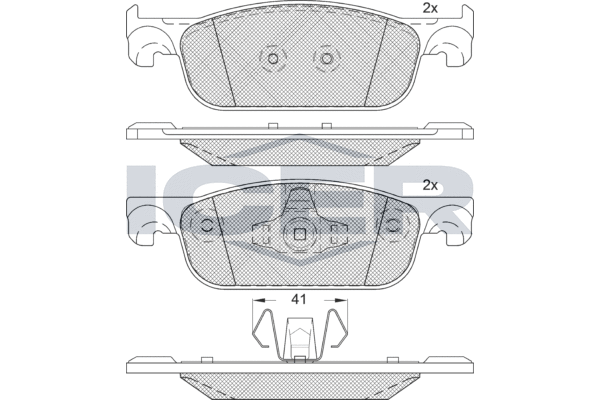 Тормозные колодки 