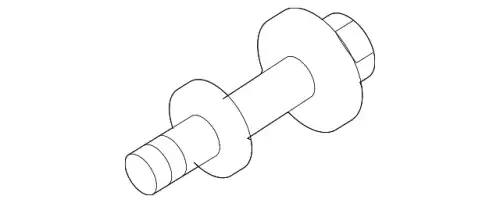 HONDA 18231sr3a22 - БОЛТ МЕТАЛЛИЧЕСКИЙ (10013060/170418/0008146, ЯПОНИЯ)