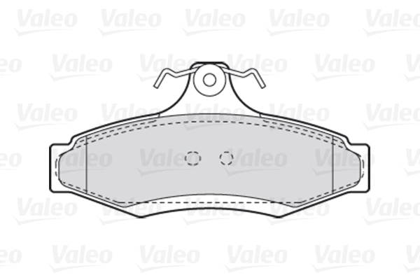 VALEO 301902 - Комплект тормозных колодок, дисковый тормоз FIRST
