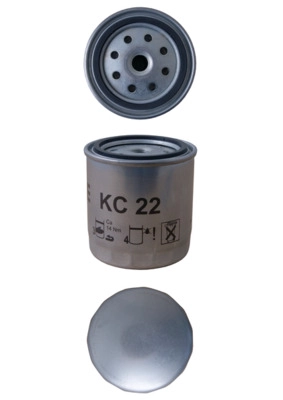 KNECHT KC 22 - Топливный фильтр