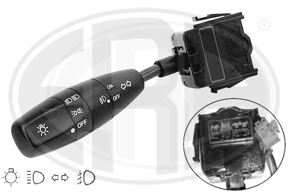 Подрулевой переключатель (стрекоза)